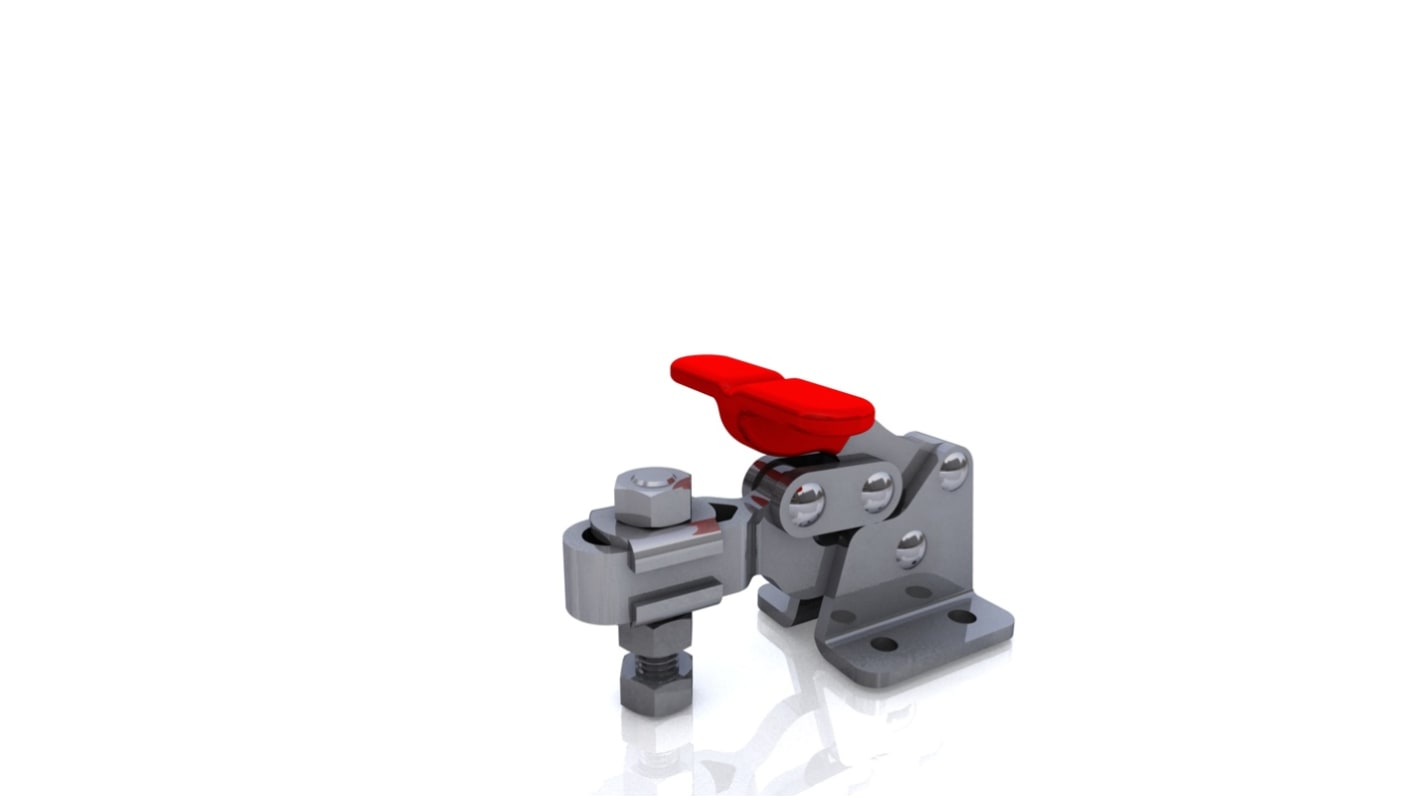 RS PRO 90° x 12.7mm Low Profile Toggle Clamp
