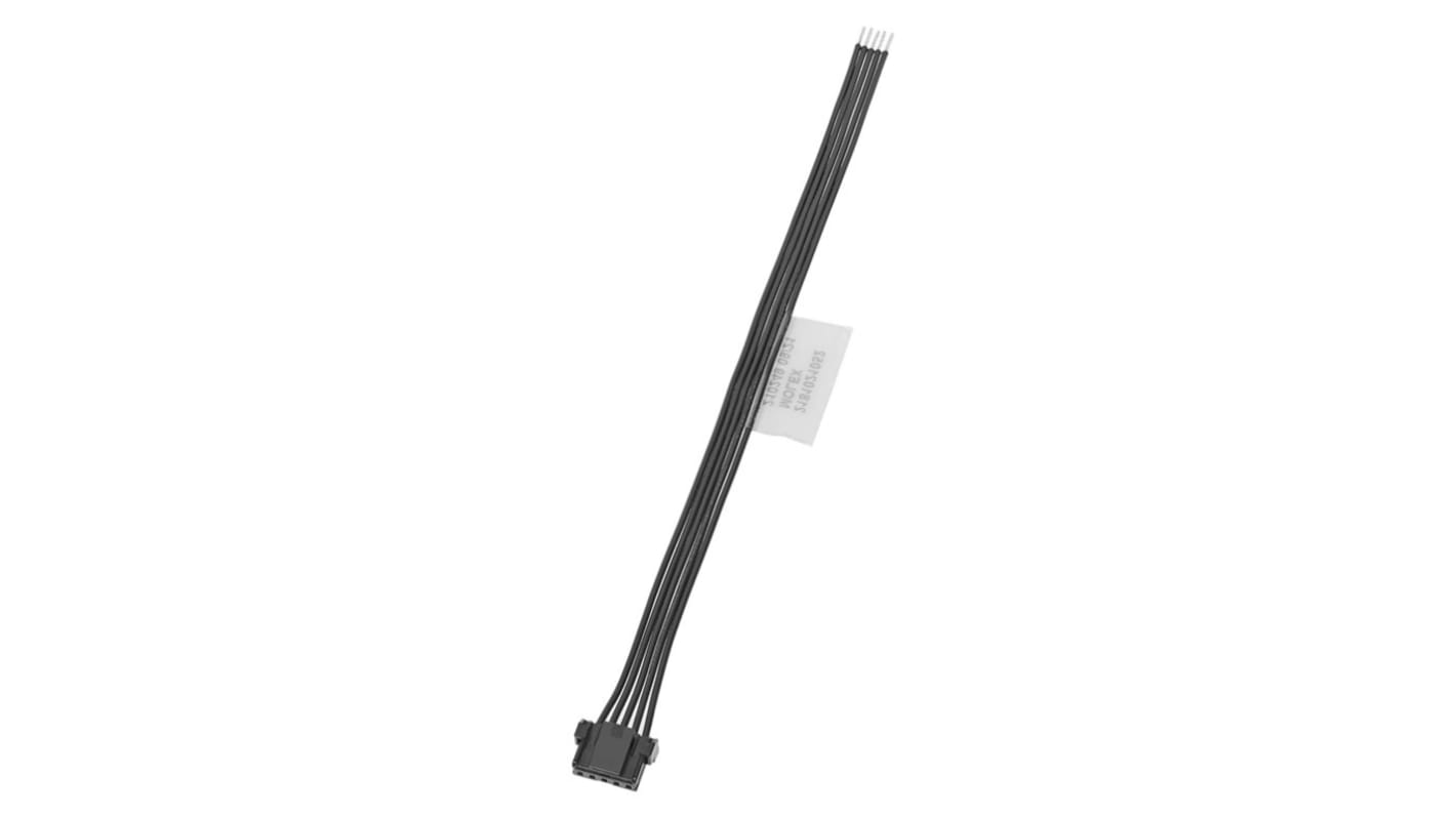 Conjunto de cables Molex Micro-Lock Plus 218102, long. 600mm, Con A: Hembra, 5 vías, paso 2mm