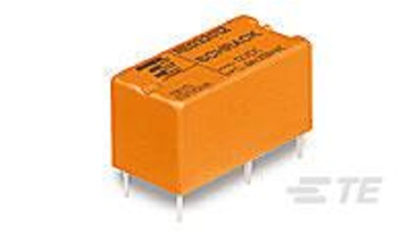 TE Connectivity PCB Mount Monostable Relay, 5V dc Coil, 6A Switching Current, SPST