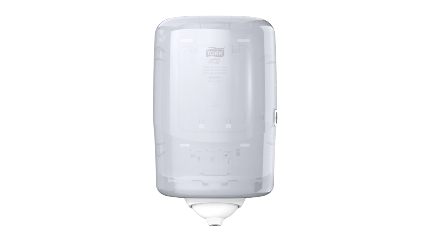 Dispenser salviette Tork, da parete in Plastica, Bianco, 191mm