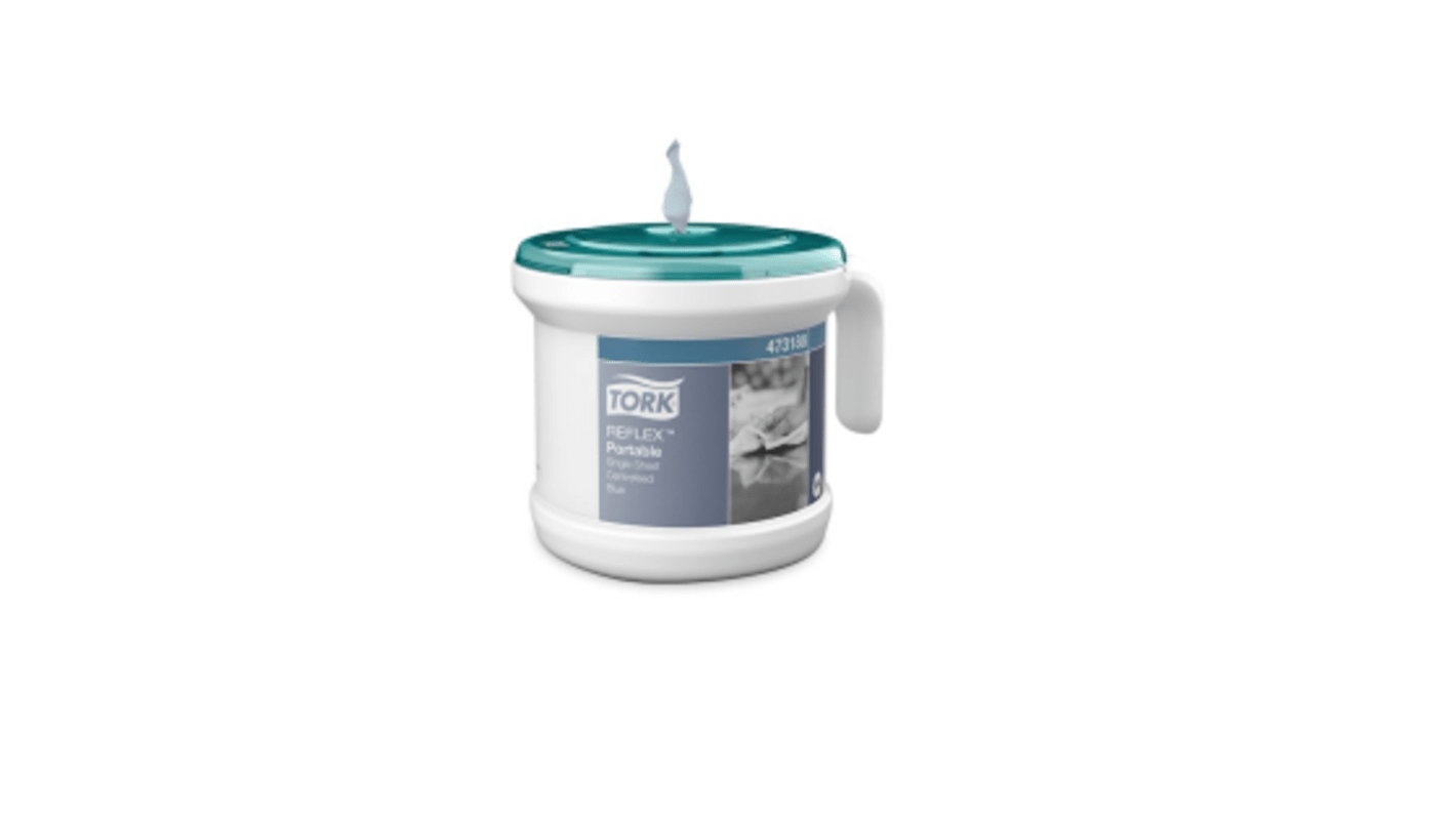 Dispenser salviette Tork in Plastica, Colore bianco, 278mm
