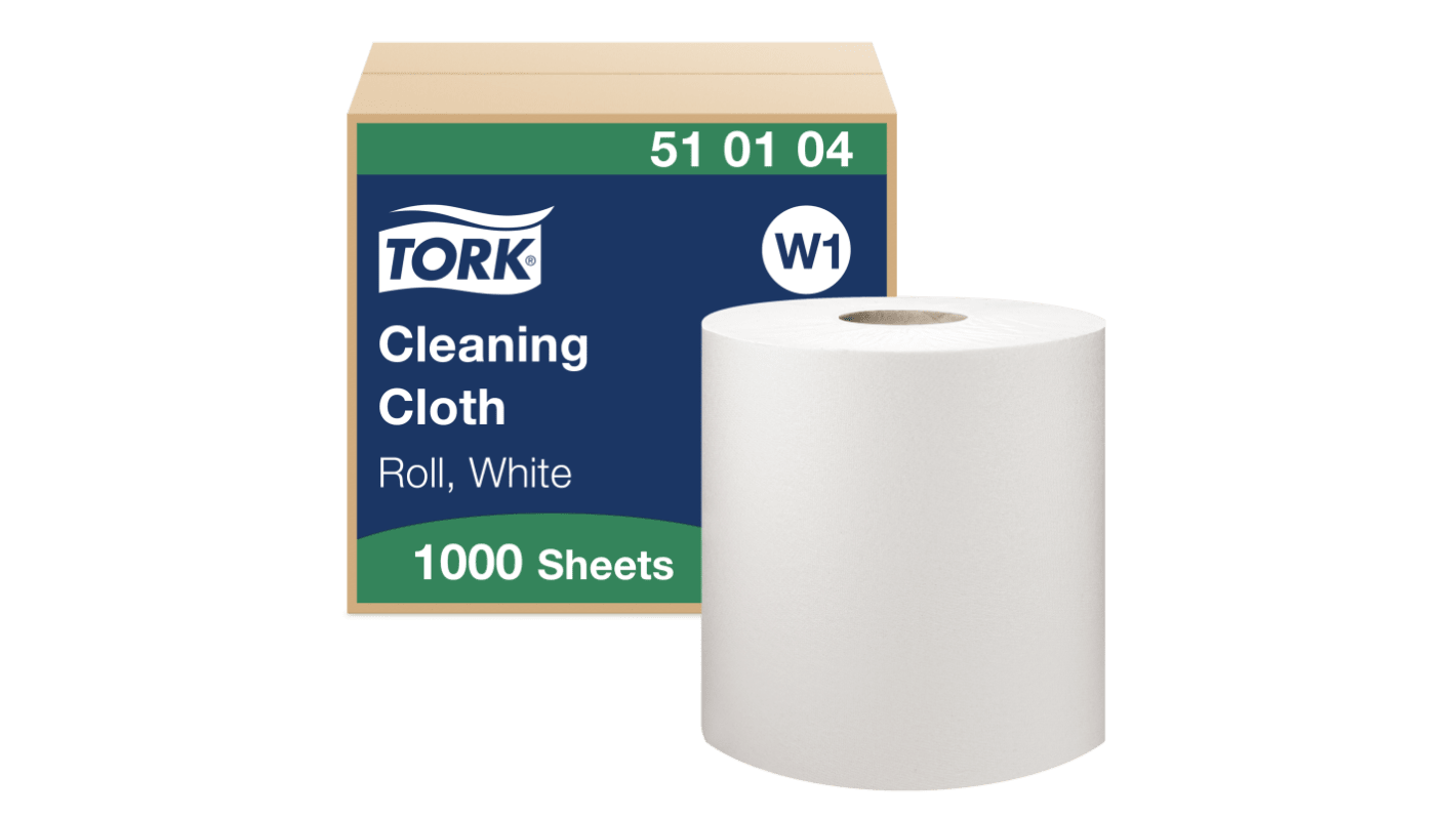 Salviette a secco Tork Tork, col. Bianco, conf. da 1000 pz.