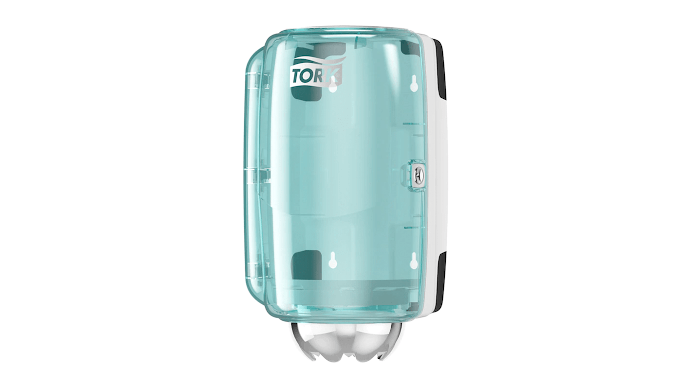 Dispenser salviette Tork in Plastica, Colore bianco, 191mm