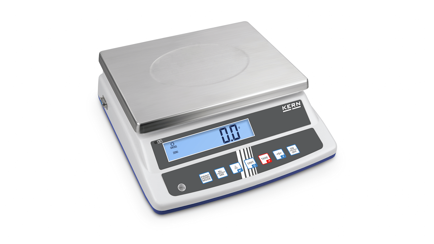 Kern FCD 30K-2 Tischwaage 30kg / Auflösung 50 g, ISO-kalibriert