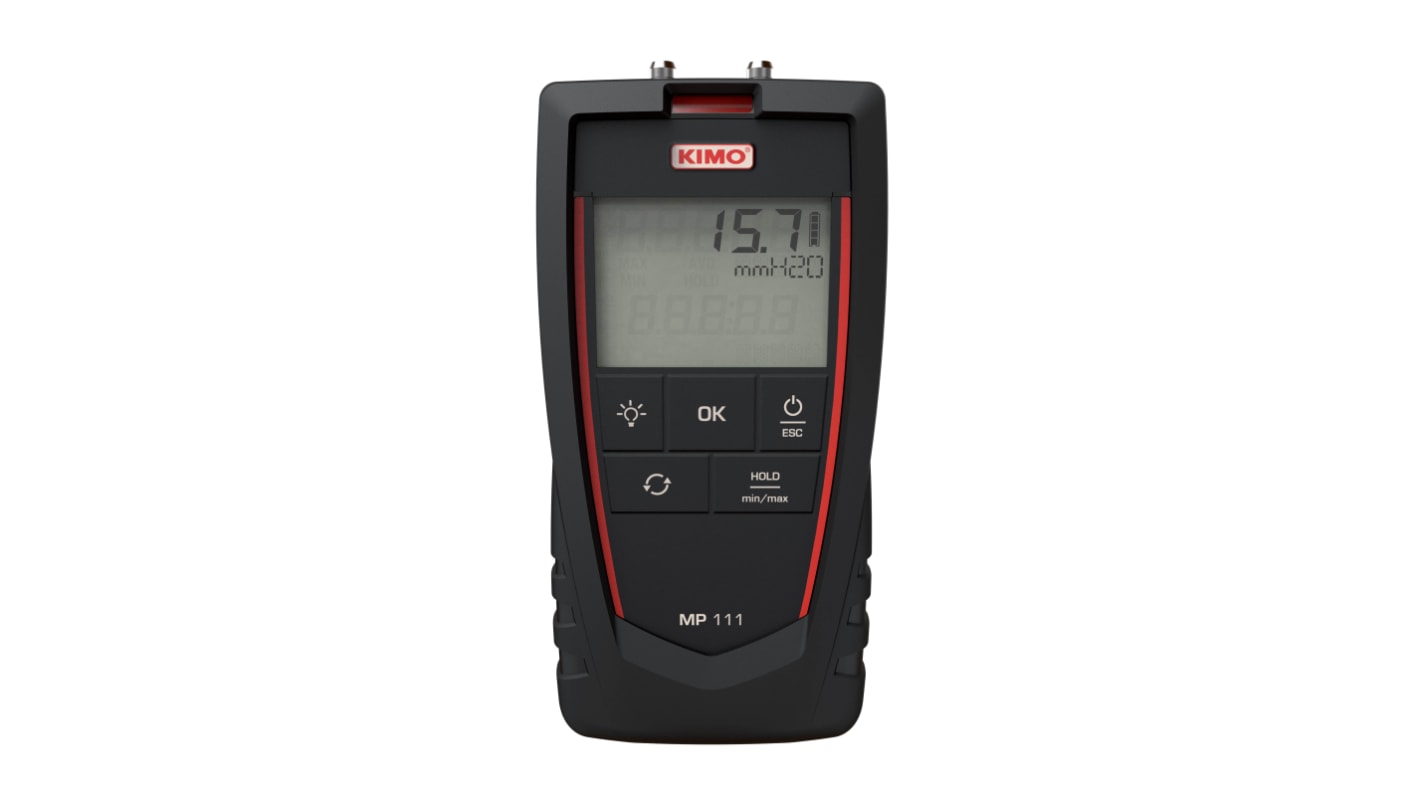 KIMO Differential Manometer 0,5 %, -9806.65Pa → 9806.65Pa