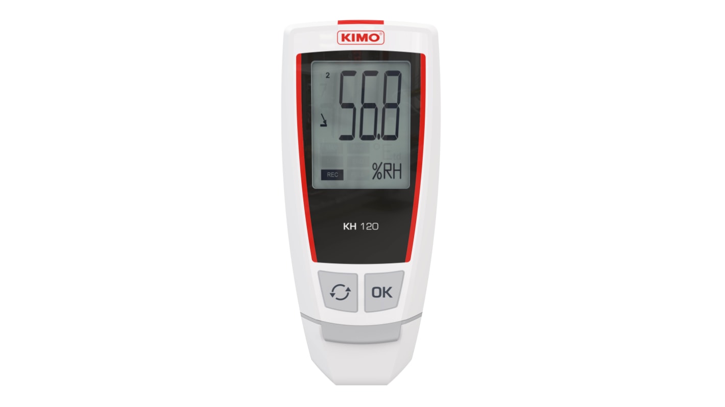 KIMO KH-120 Temperature & Humidity Data Logger, USB, 1 Input Channel(s)