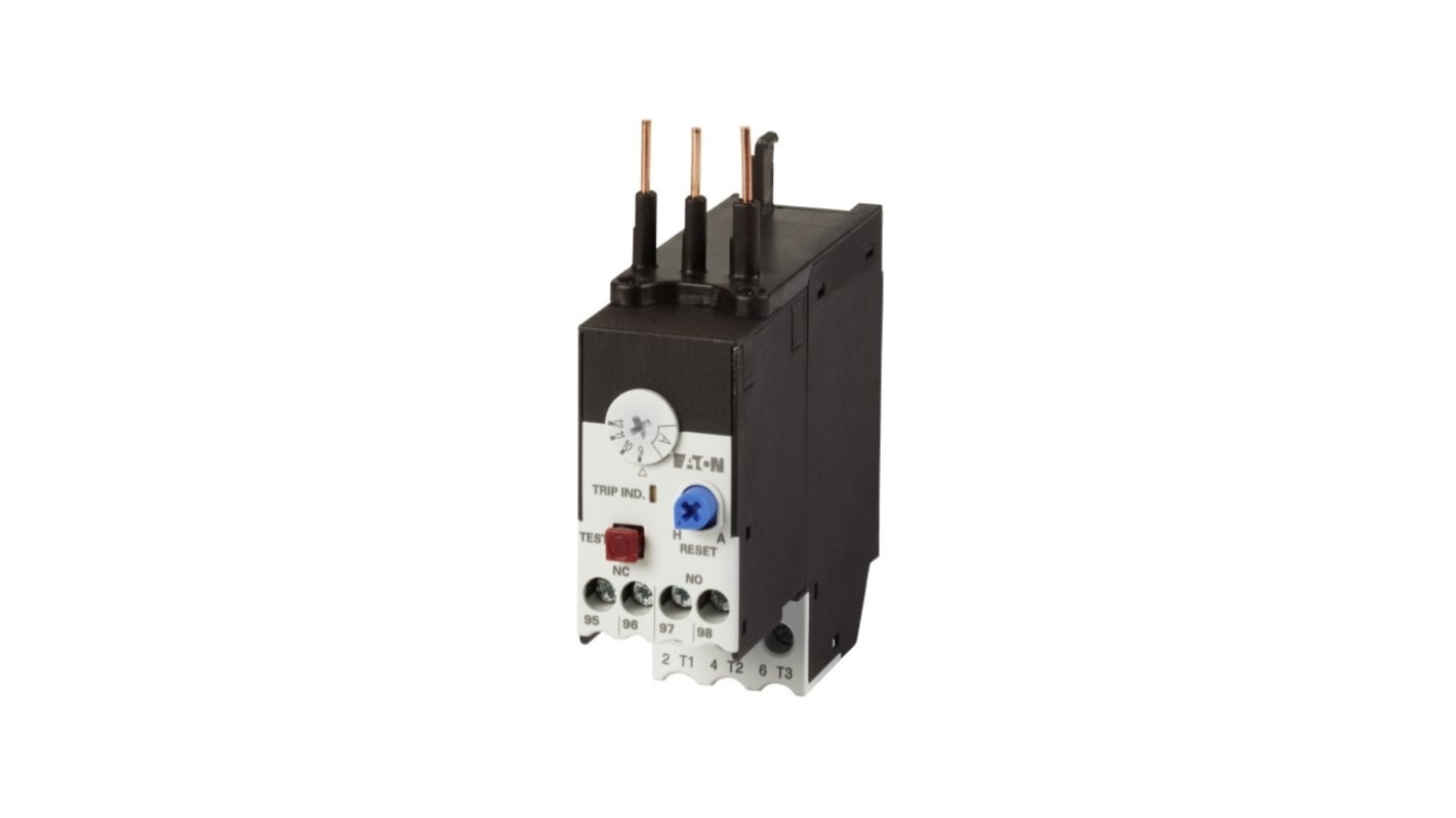 Eaton Overload Relay 1NC, 1NO, 4 → 6 A Contact Rating, 690 V, Overload Relay