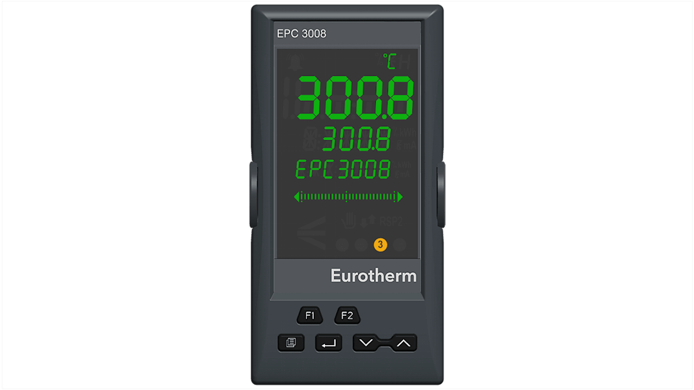 Rs-Online Controller PID Eurotherm EPC3008 24 V c.a./c.c. 48 x 96mm 1 logica 2 relè