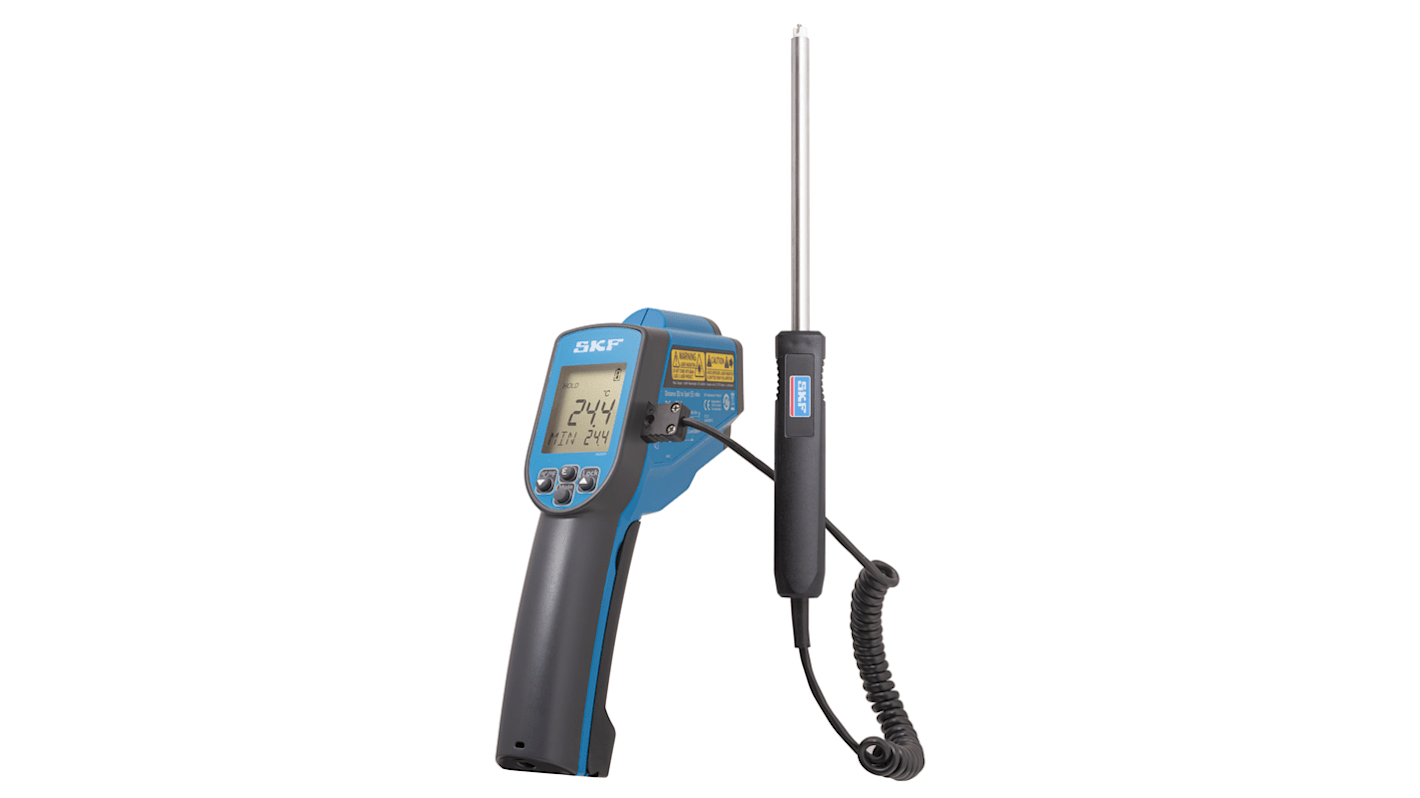 SKF TKTL 31 Infrared Thermometer, -64°C Min, 1 °C Accuracy, °C and °F Measurements