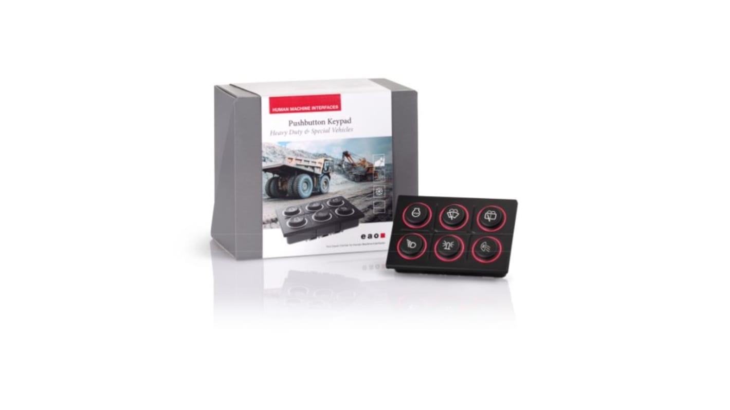 EAO Hardwired Keypad Design In Kit 配件套件, 键盘用户界面, 用于HMI