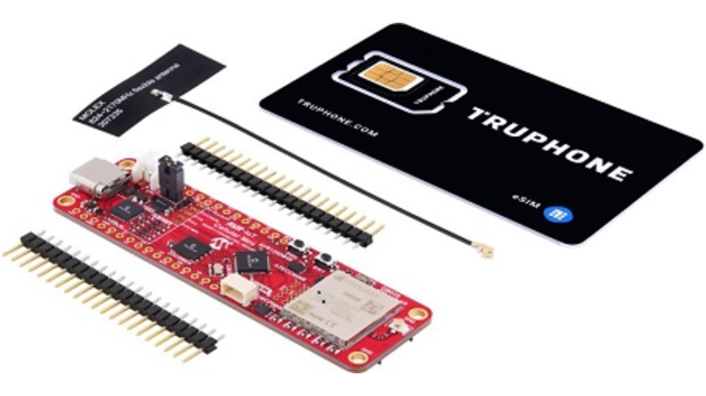Microchip AVR-IoT Cellular Mini Udviklingssæt Udviklingskort for AVR128DB48