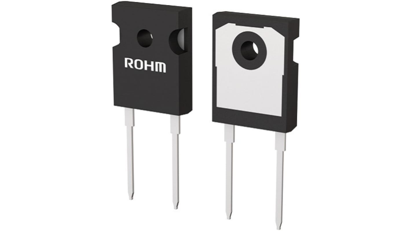 ROHM Schaltdiode Einfach 30A 1 Element/Chip THT 650V To-247GE-2L. Epitaxial planar