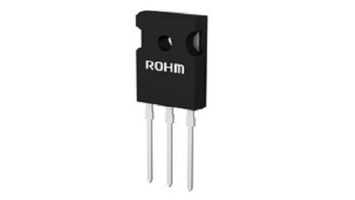 ROHM RGWS60TS65DGC13 Single Collector, Single Emitter, Single Gate IGBT, 51 A 650 V TO-247GE