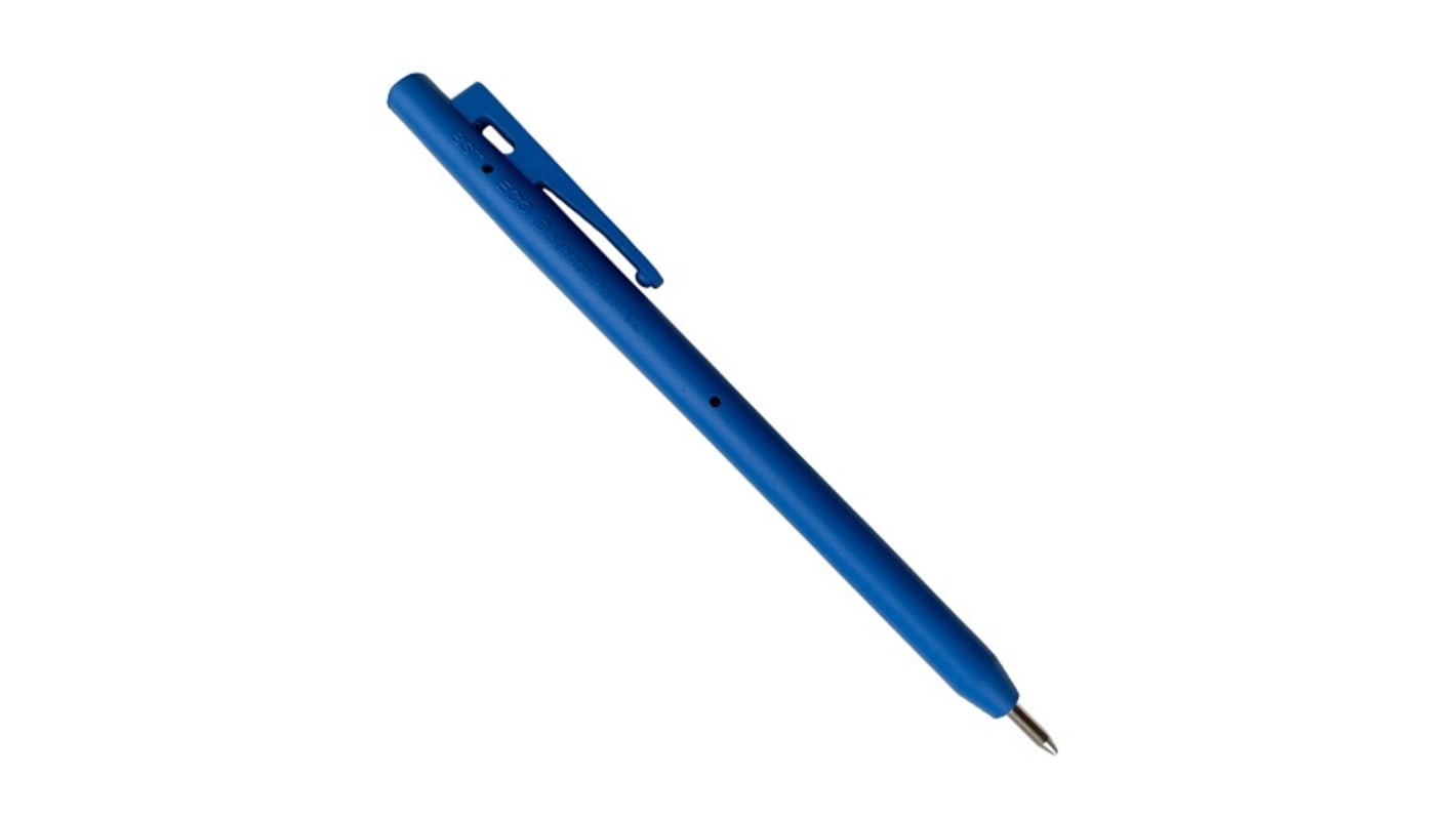 BS Teasdale Blue Ball Point Pen