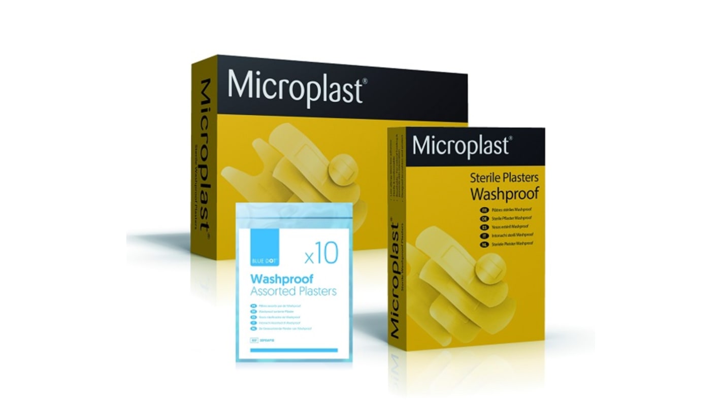 Crest Medical Blue Plasters Plaster Strips