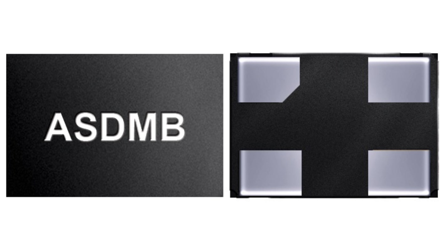 Oscillatore MEMS ASDMB-50.000MHZ-LY-T, 50MHz, SMD, 4 Pin