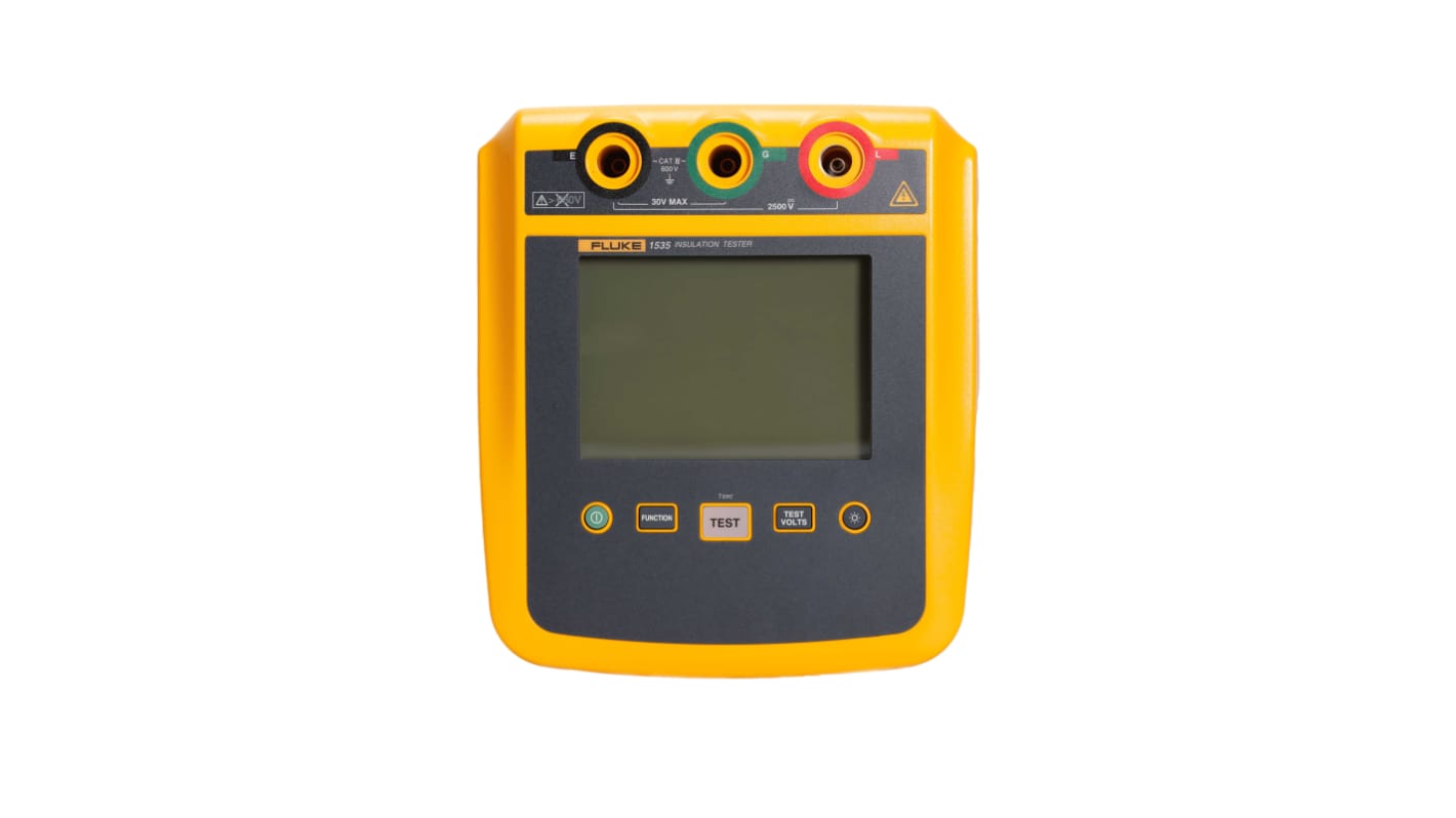Fluke 1535/APAC Insulation Resistance Tester, 250V Min, 2500V Max
