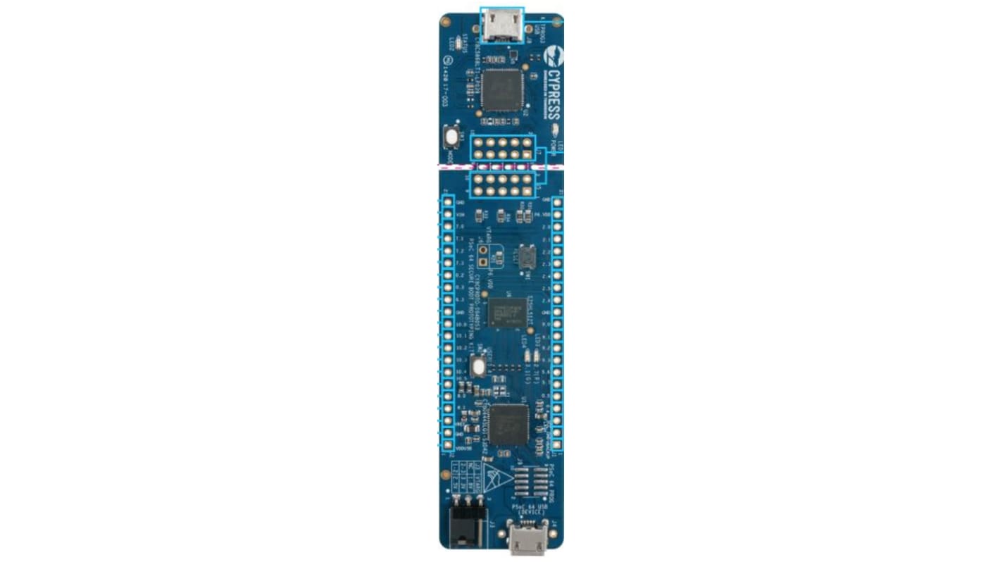 Infineon PSoC 64 Secure Boot Prototyping Kit PSoC 64 Evaluation Board for IoT applications 150MHz CY8CPROTO-064B0S3