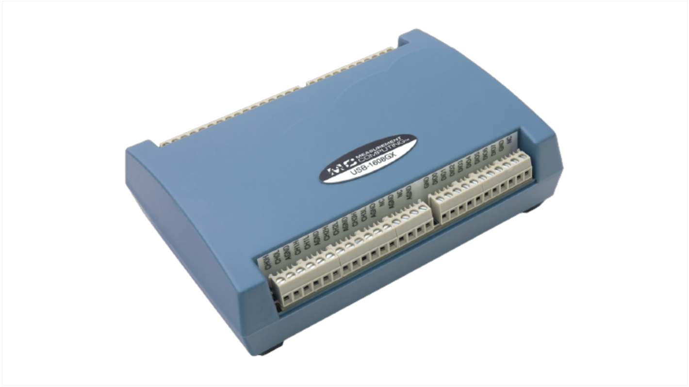 Digilent 500ksps 16 SE/8 DIFF-Kanal Datenerfassung, USB-Anschluss, Analog-Eingang, 16 bit