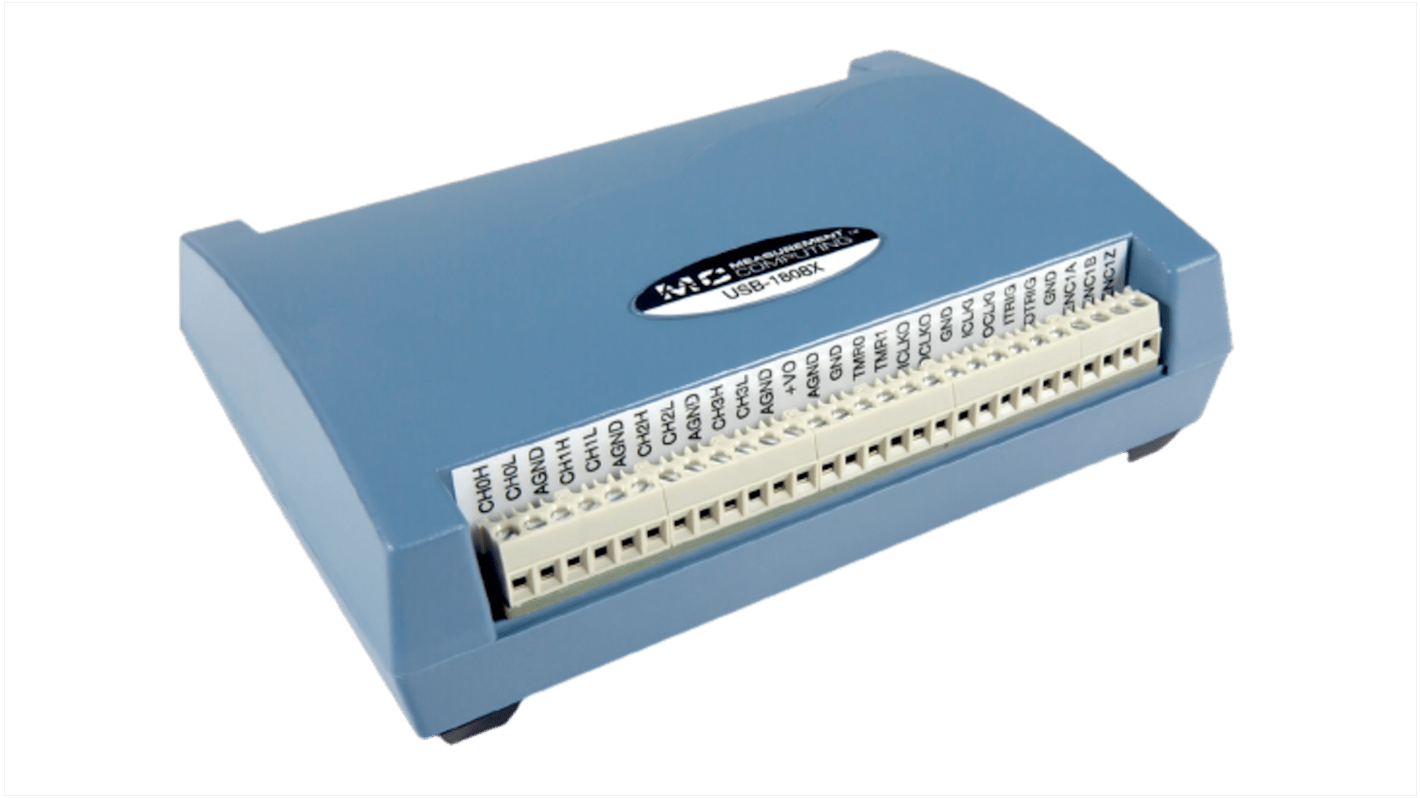 Digilent MCC USB-1808X Data Acquisition, 8 Channel(s), USB, 200ksps, 18 bits