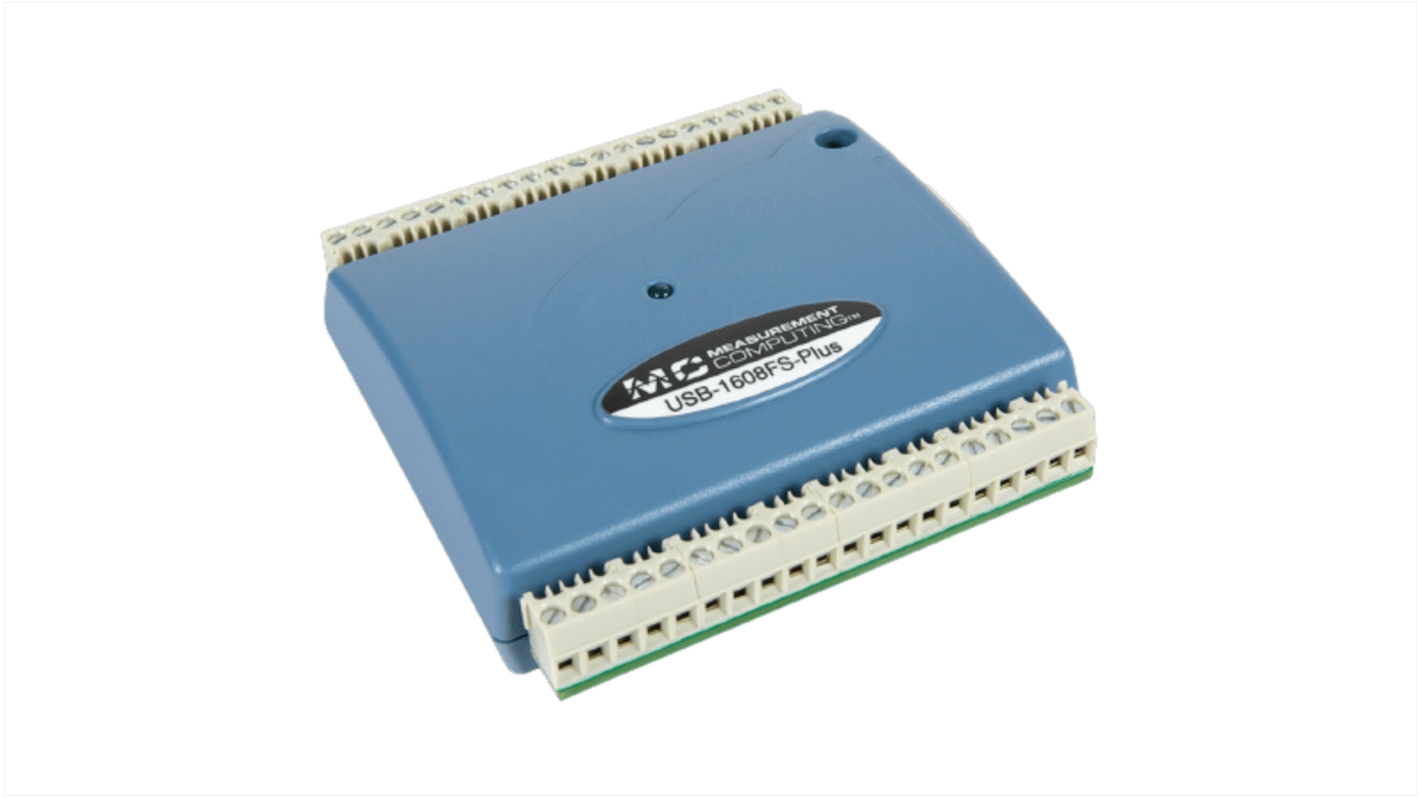 Adquisición de datos Digilent MCC USB-1608FS-Plus de 8 SE simultaneous analog inputs canales