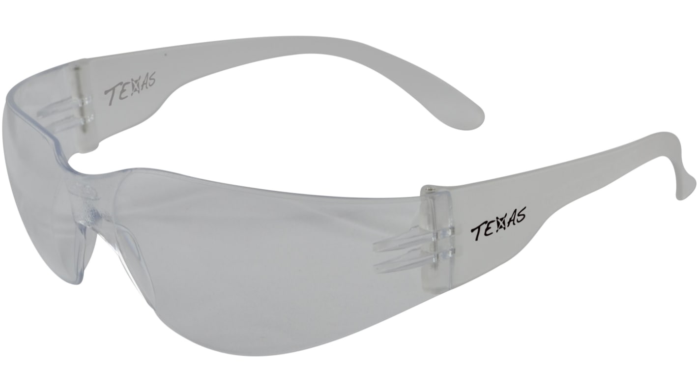Maxisafe TEXAS Safety Glasses, Clear