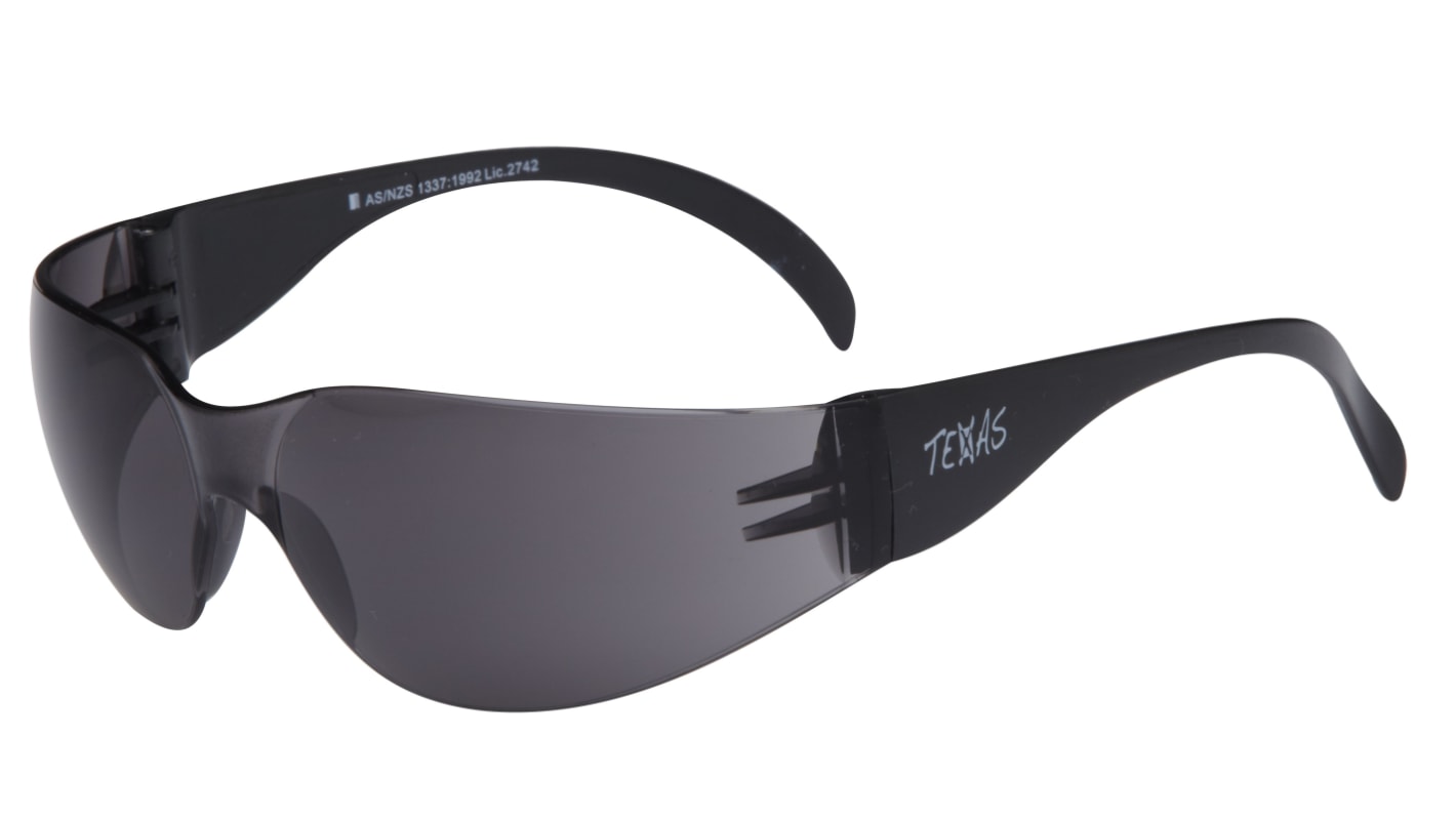 Maxisafe TEXAS Safety Glasses, Smoke