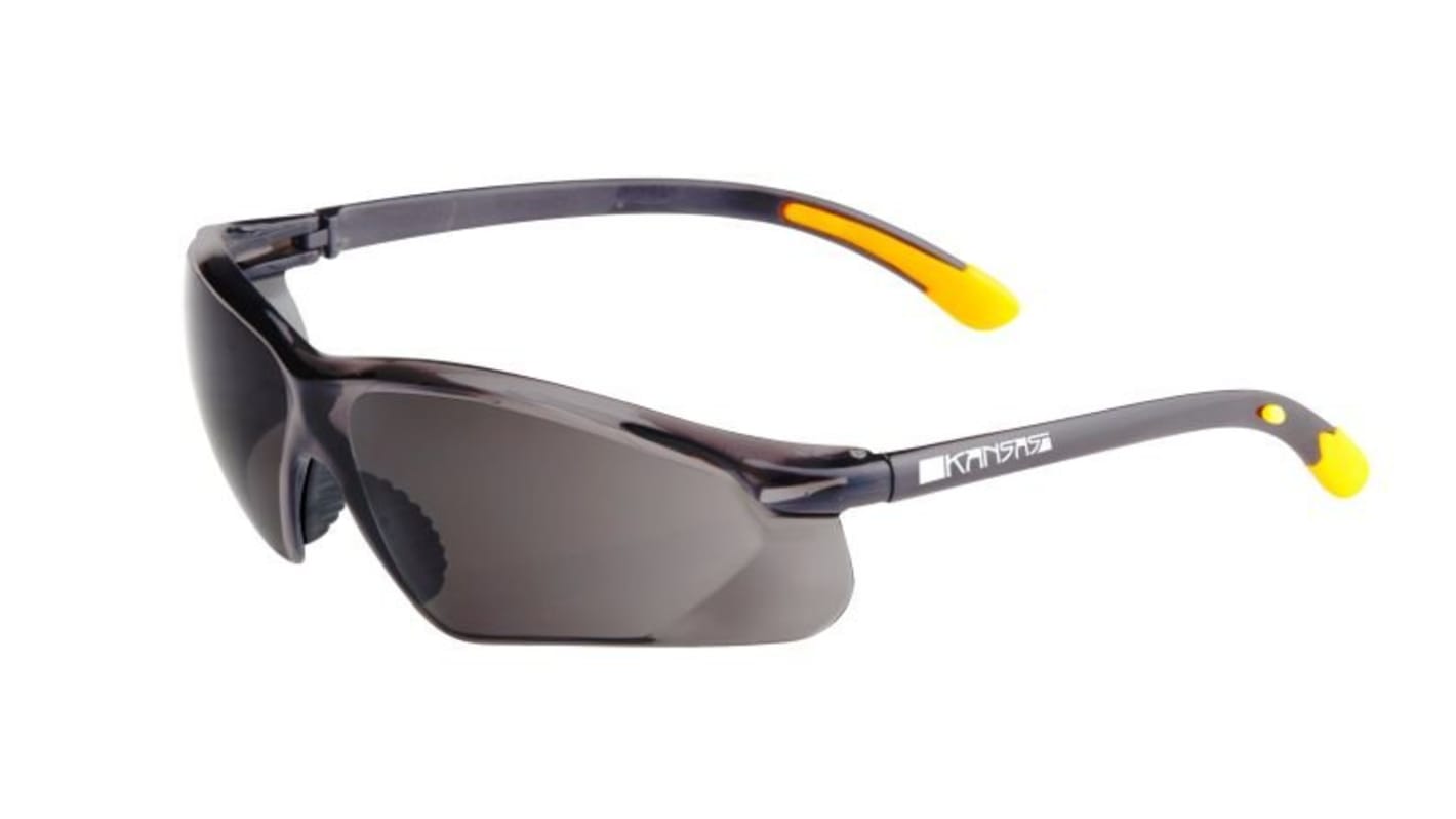 Maxisafe KANSAS Safety Glasses, Smoke