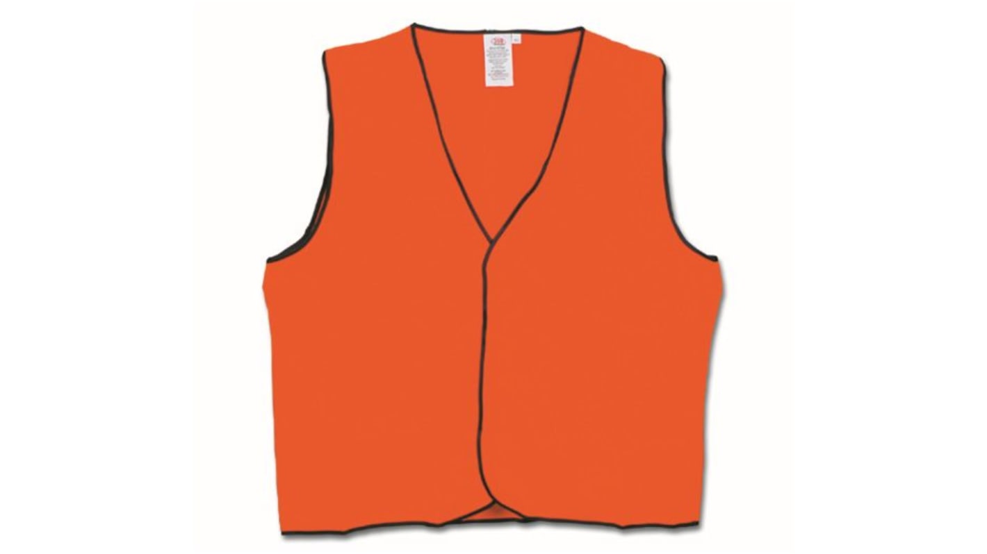 Maxisafe Orange Breathable, Lightweight, Water Resistant Hi Vis Vest, XXL