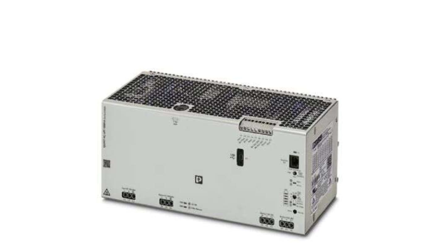 Phoenix Contact 120 → 230V ac Input DIN Rail Uninterruptible Power Supply, 1kVA (900W), QUINT4