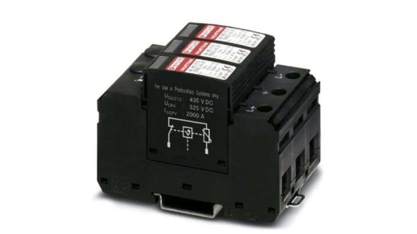 Limitatore di sovracorrente Phoenix Contact, Guida DIN