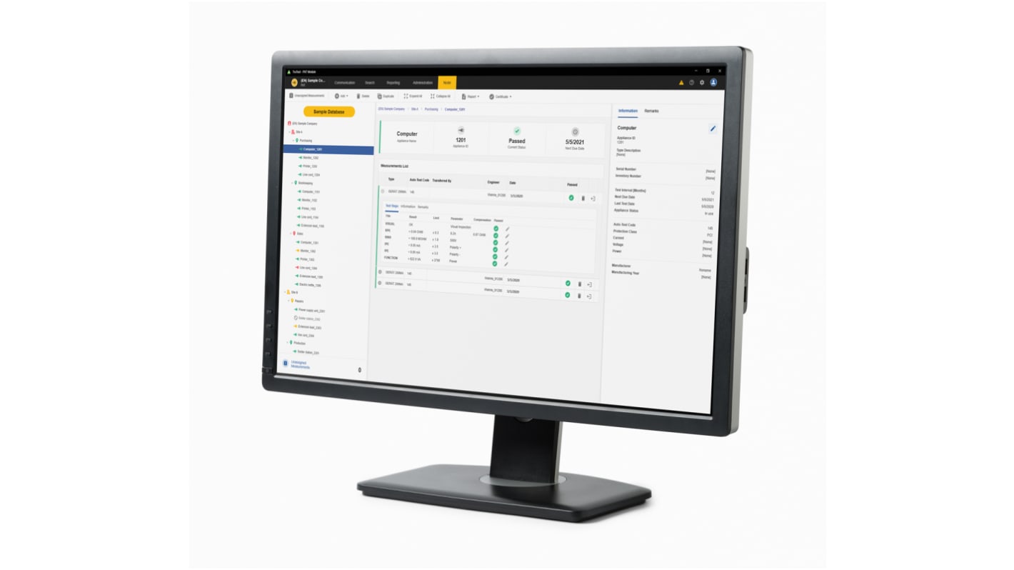 Fluke FLK-TRUTEST-ADV-M5 PAT-testsoftware, For Fluke- og Beha-Amprobe-instrumenter