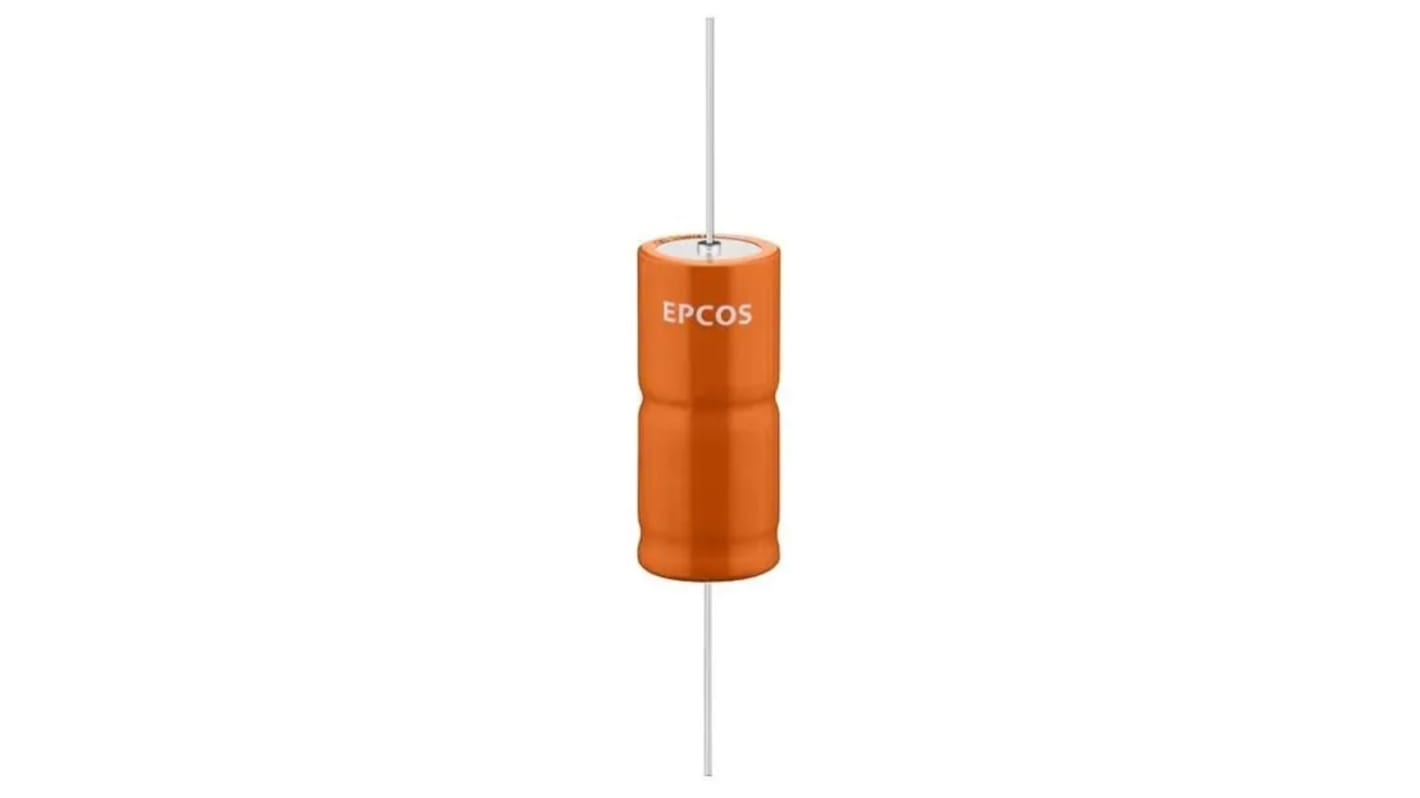 EPCOS 470μF Aluminium Electrolytic Capacitor 100V dc, Axial, Through Hole - B41693A9477Q001