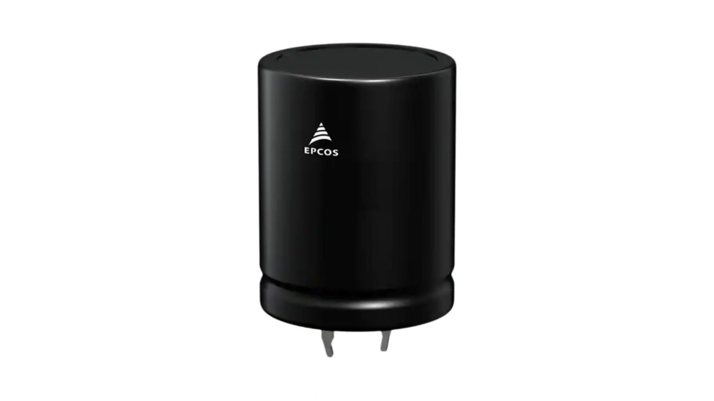 EPCOS 2200μF Aluminium Electrolytic Capacitor 250V dc, Snap-In - B43642E2228M060