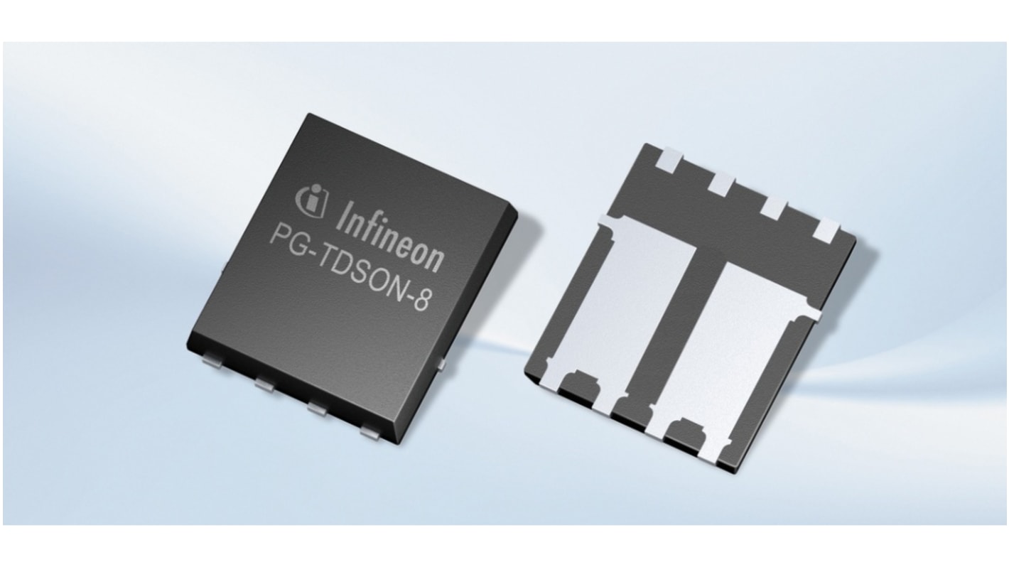 Infineon Nチャンネル MOSFETトランジスタ60 V 20 A 表面実装 パッケージTSON-8-3 8 ピン