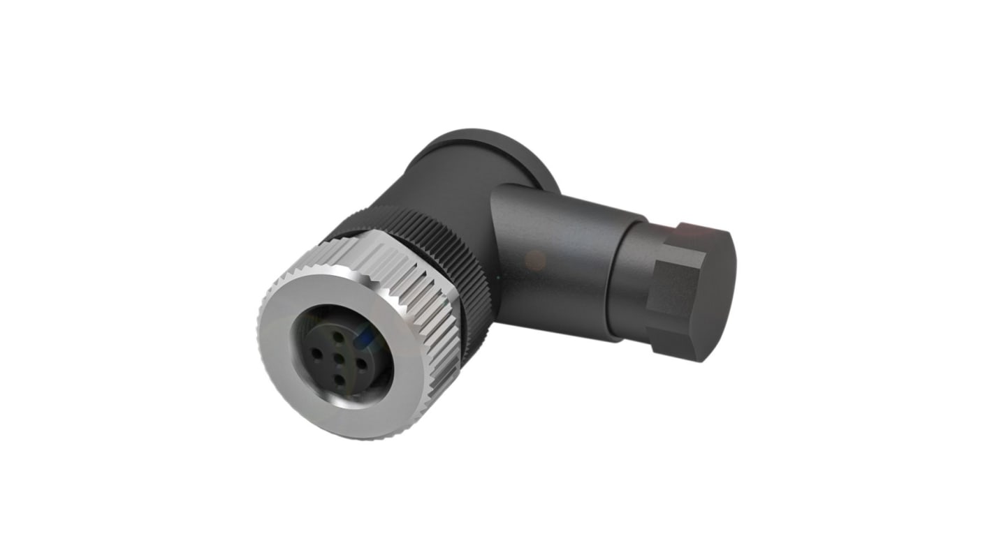 BALLUFF Circular Connector, 5 Contacts, Cable Mount, M12 Connector, Socket, IP67
