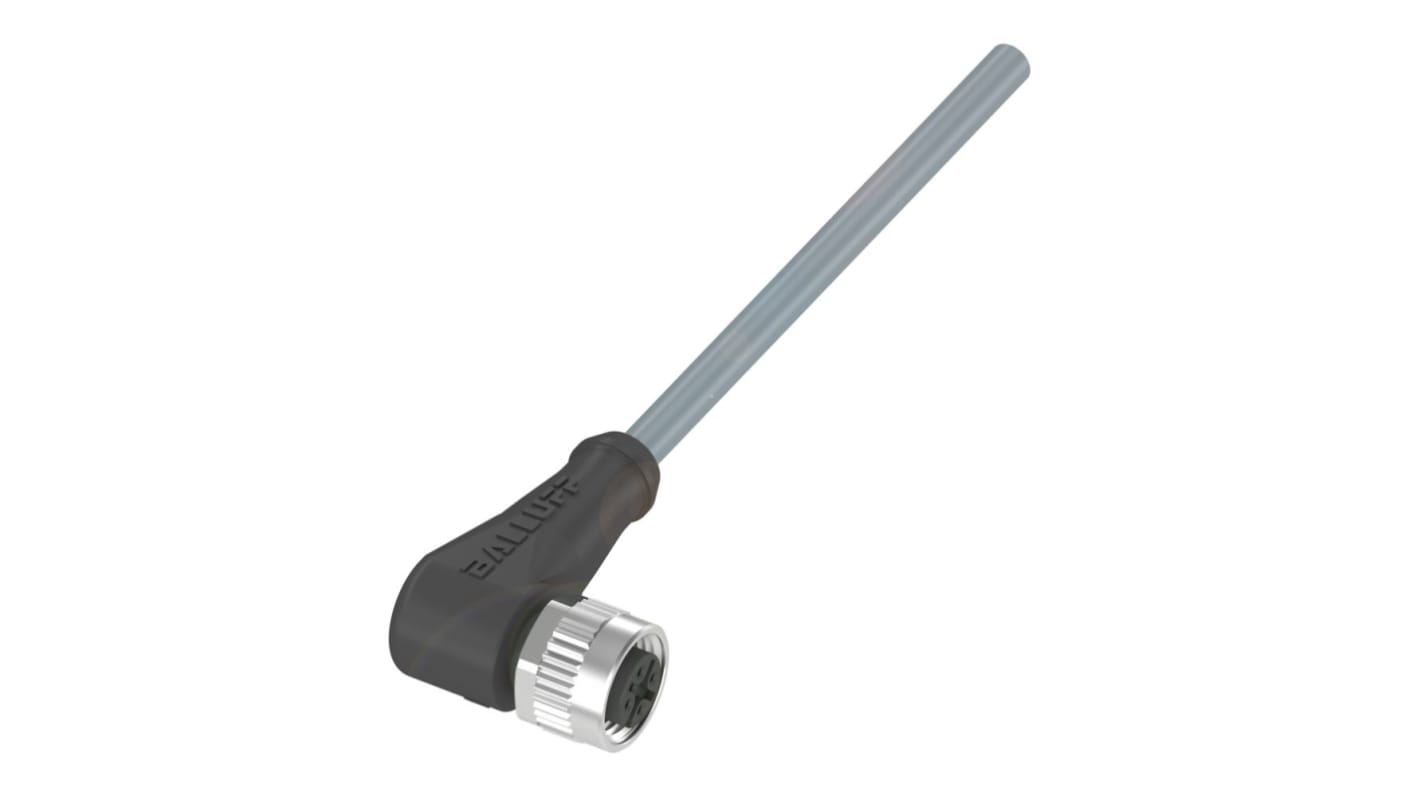 Cavo sensore/attuatore BALLUFF 4 cond. M12 Femmina / Senza terminazione, L. 3m