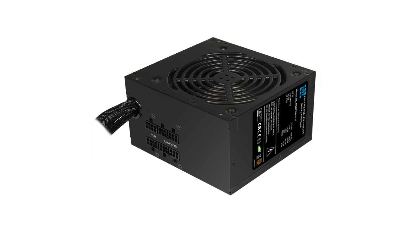 Fuente de alimentación de PC, entrada 100 → 240V ac, Salida 5 → 12V dc 750W