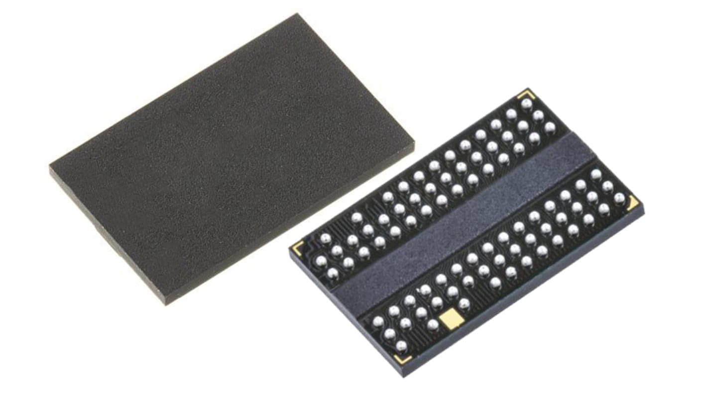 Winbond DDR2 SDRAM, 1Gbit, 64M x 16, 84针, 64M字组, 800MHz, 贴片安装