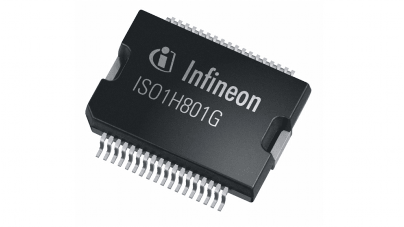 Infineon ISO1H801GAUMA1 High Side Gate Driver, 625 mA, 5V 36-Pin, PG-DSO-36