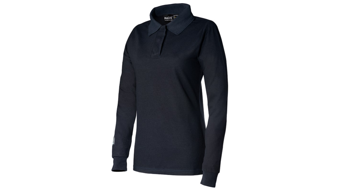 ProGARM 5202 Navy Yarn Polo Shirt, UK- 10, EUR- 46→48
