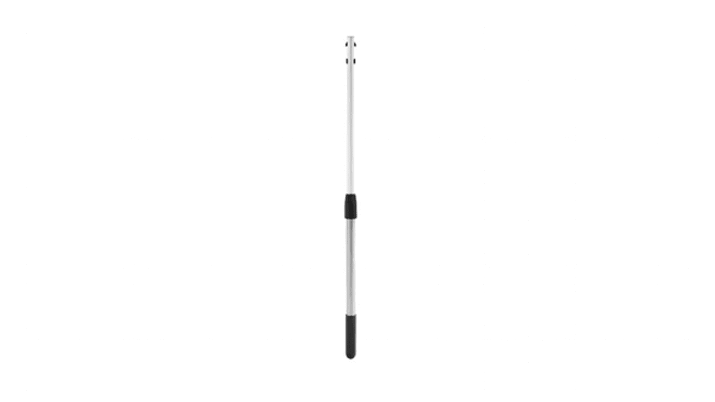 Rubbermaid Commercial Products Silver Aluminium Telescopic Mop Handle, 50.8 - 101.6cm