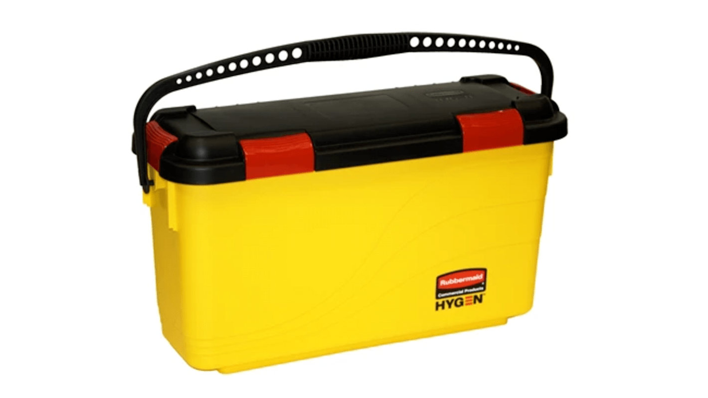 Plastic Yellow Charging Bucket With Handle