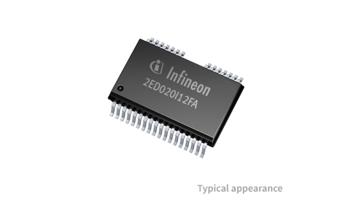 Infineon 2ED020I12FAXUMA2, IGBT, 2 A, 20V 36-Pin, SOIC-36