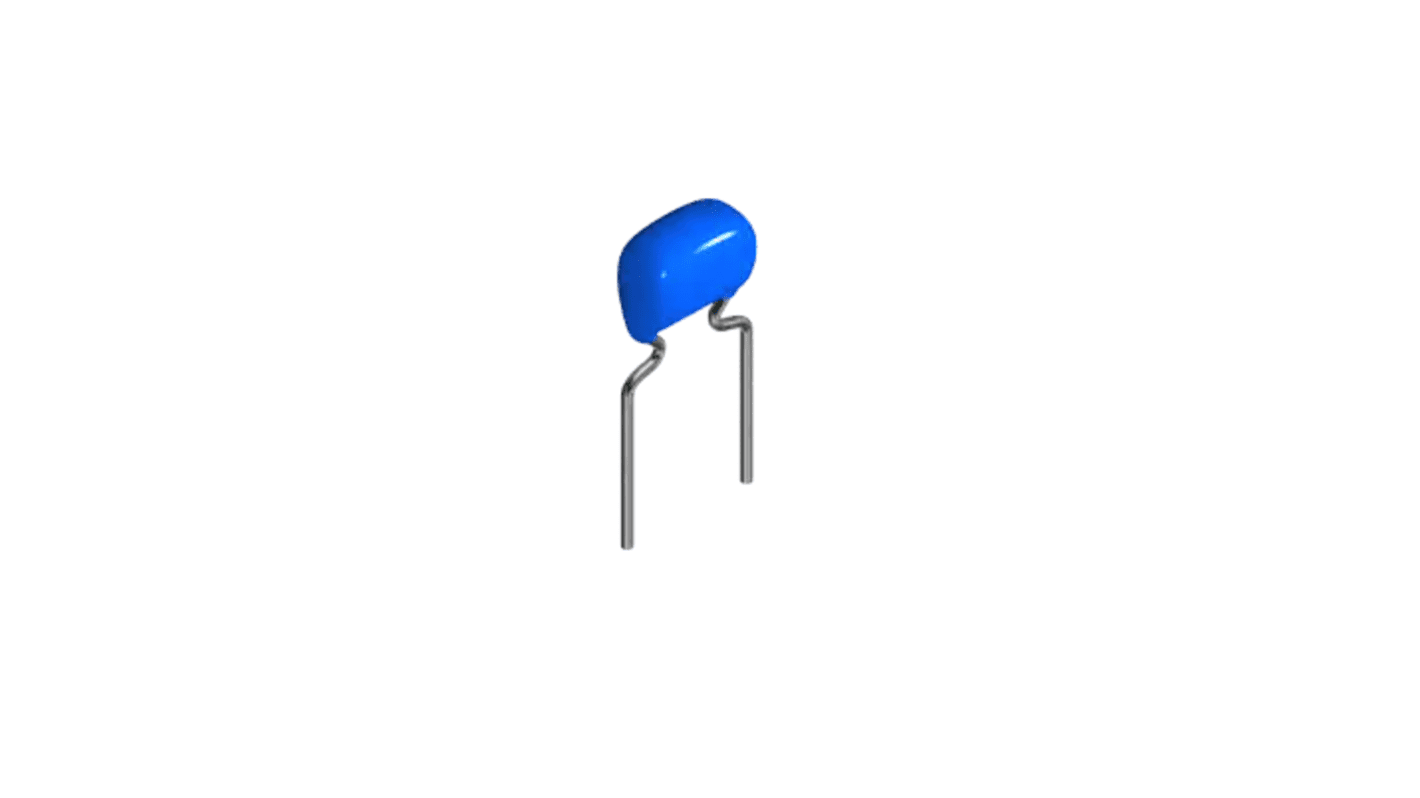 TDK 100pF Multilayer Ceramic Capacitor MLCC, 50V dc V, Push In, Solder