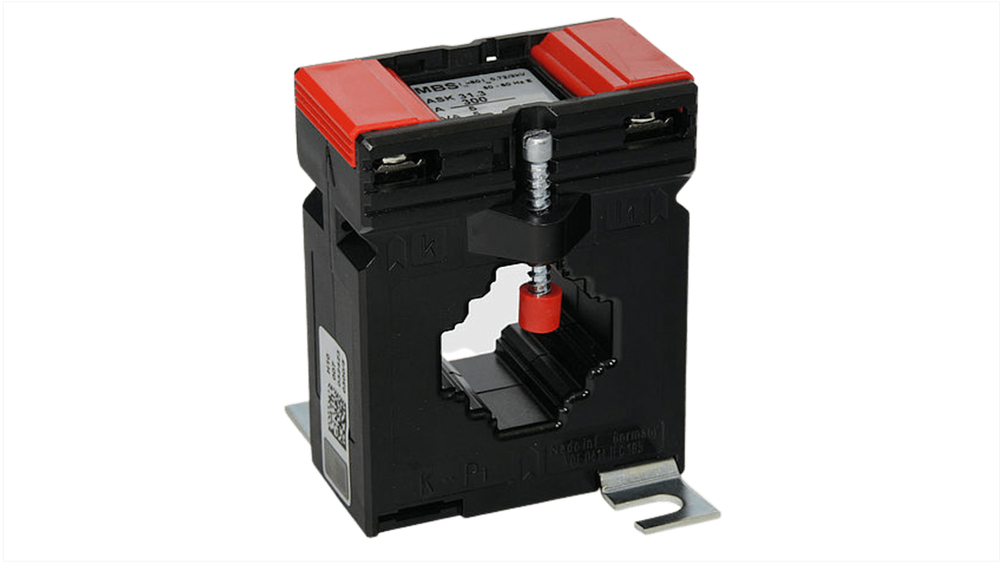 Przekładnik prądowy prąd wej 100A Gossen Müller & Weigert prad wyj 5 A otwór 26mm Transformator prądowy do montażu w