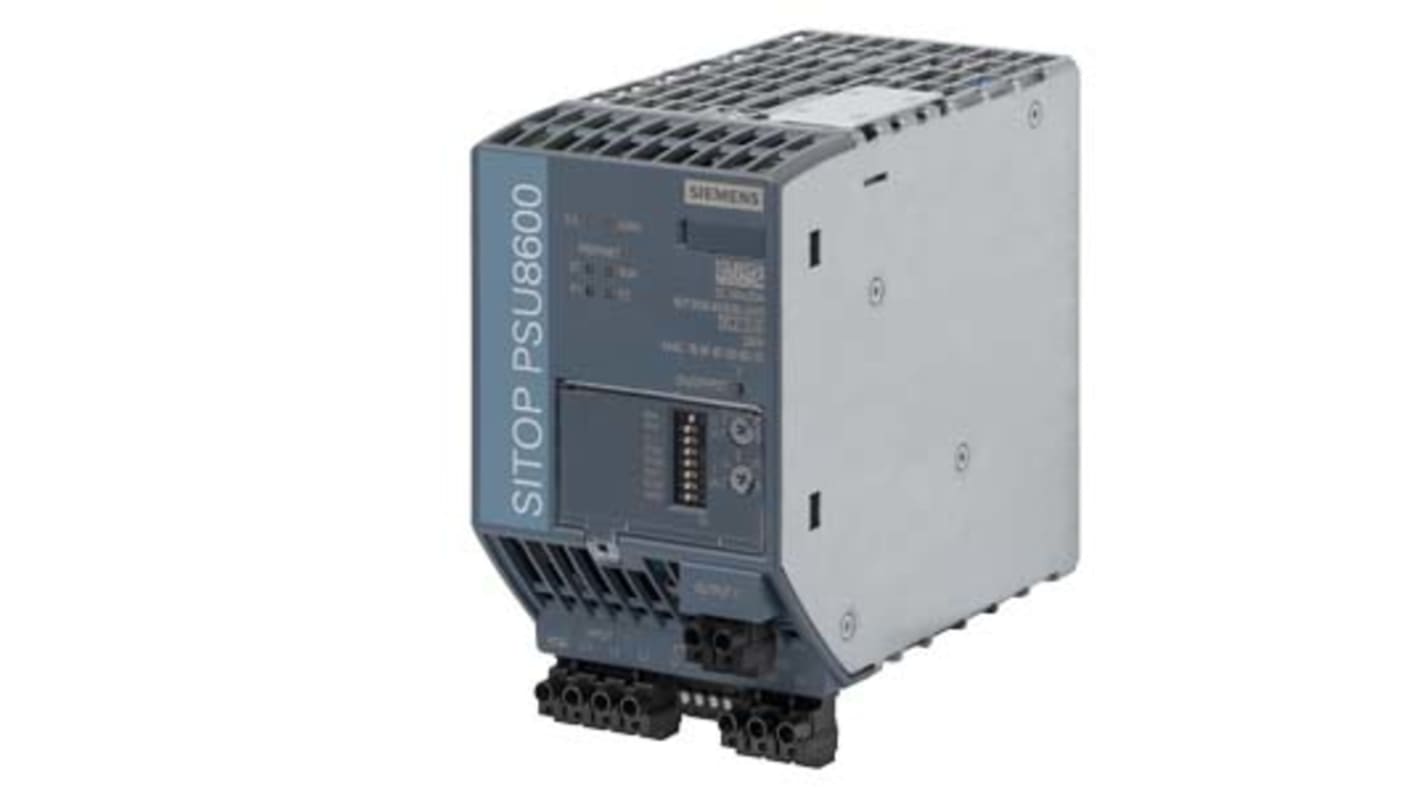 Siemens SITOP Switched Mode DIN Rail Power Supply, 400 → 500V ac ac Input, 24V dc dc Output, 20A Output, 34W