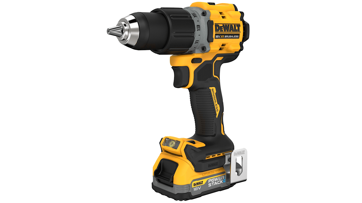 Perceuse Sans fil DeWALT XR 18V 1.7Ah Li-Ion Type C - Prise européenne