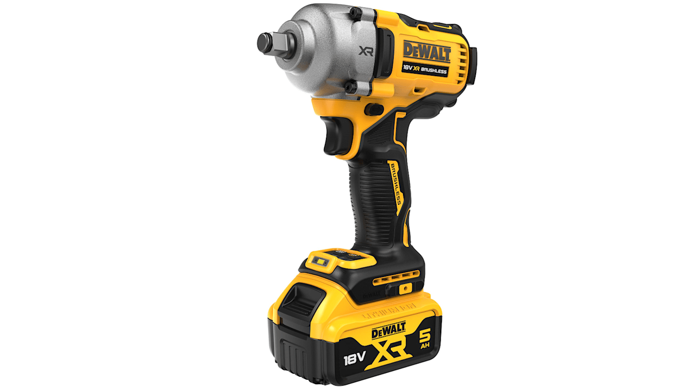 DeWALT DCF891P2T 1/2 Zoll Schlagschrauber 18V 0 ⭢ 3250bpm Bürstenlos, , 600 rpm, 1200 rpm, 2000U/min