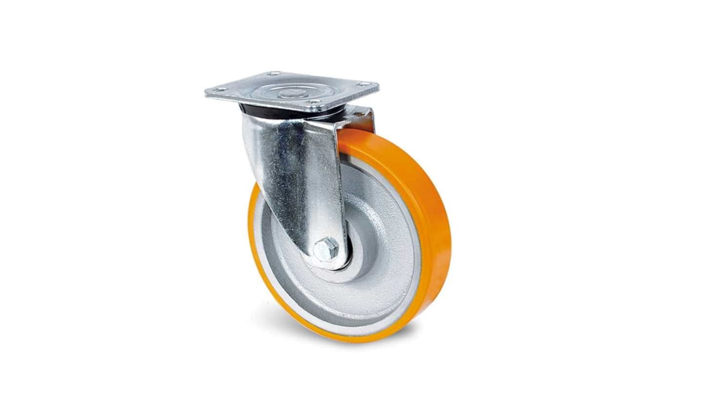 Guitel Hervieu Swivel Castor Wheel, 800kg Capacity, 250mm Wheel